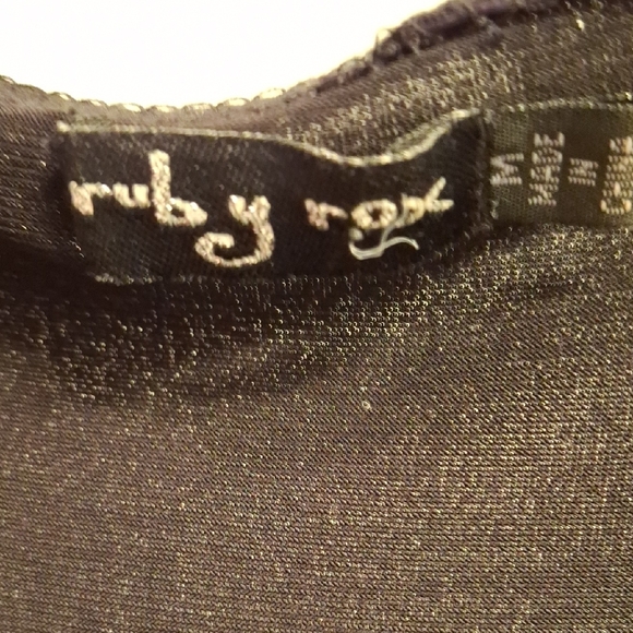 Ruby Rox Black Ruched Mini Dress - Picture 2 of 4